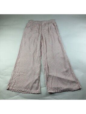 Happily Grey Heart Printed Wide Leg Lounge Pant L